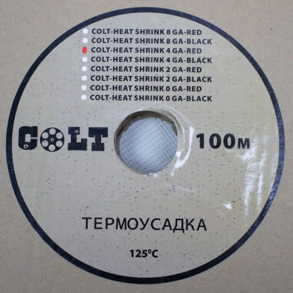 COLT HEAT SHRINK 8 GA Red
