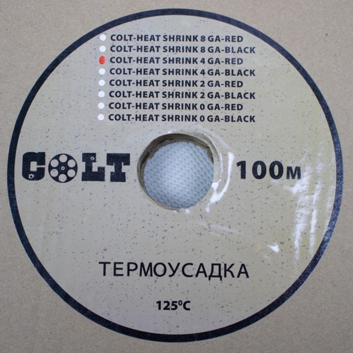 COLT HEAT SHRINK 2 GA Red